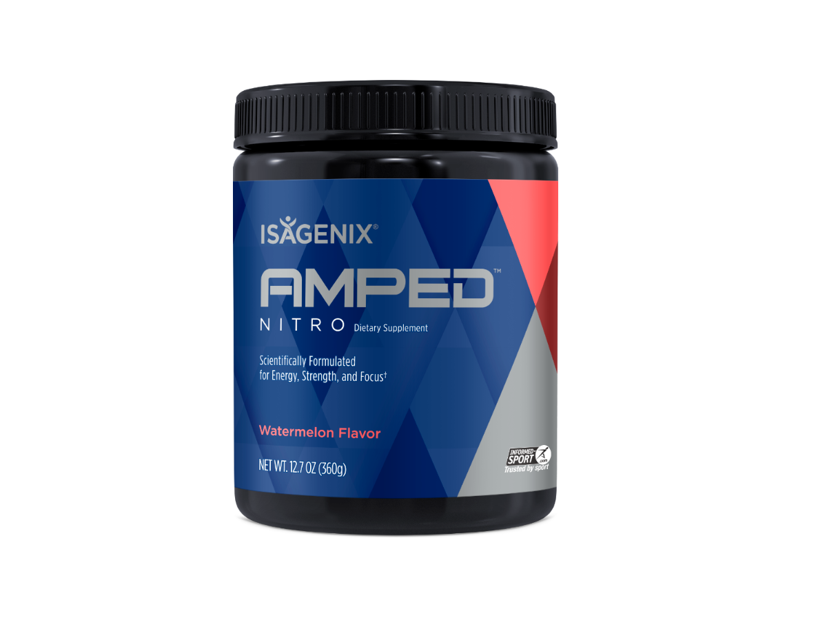  Amped 1 pre workout with Comfort Workout Clothes